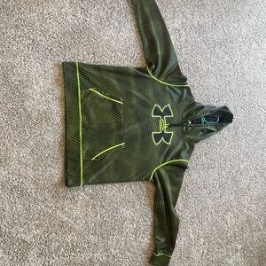 Under Armour Neon Green and Black Jacket